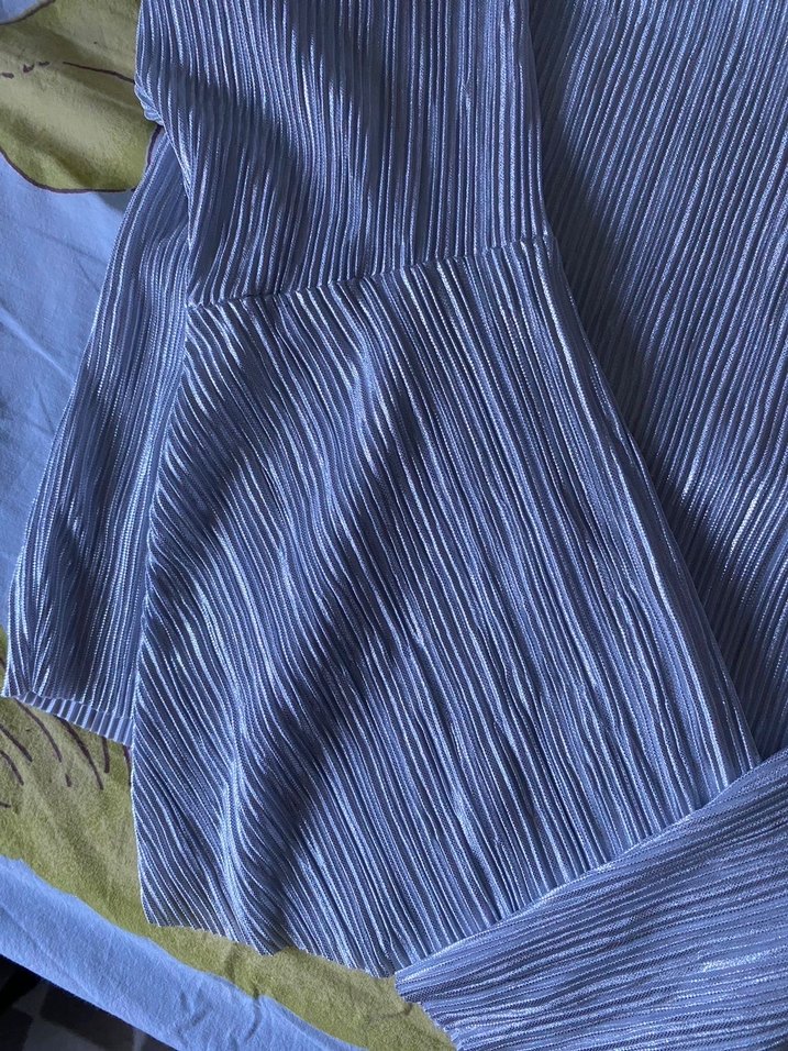 addax gümüş renk bluz - Görsel 3