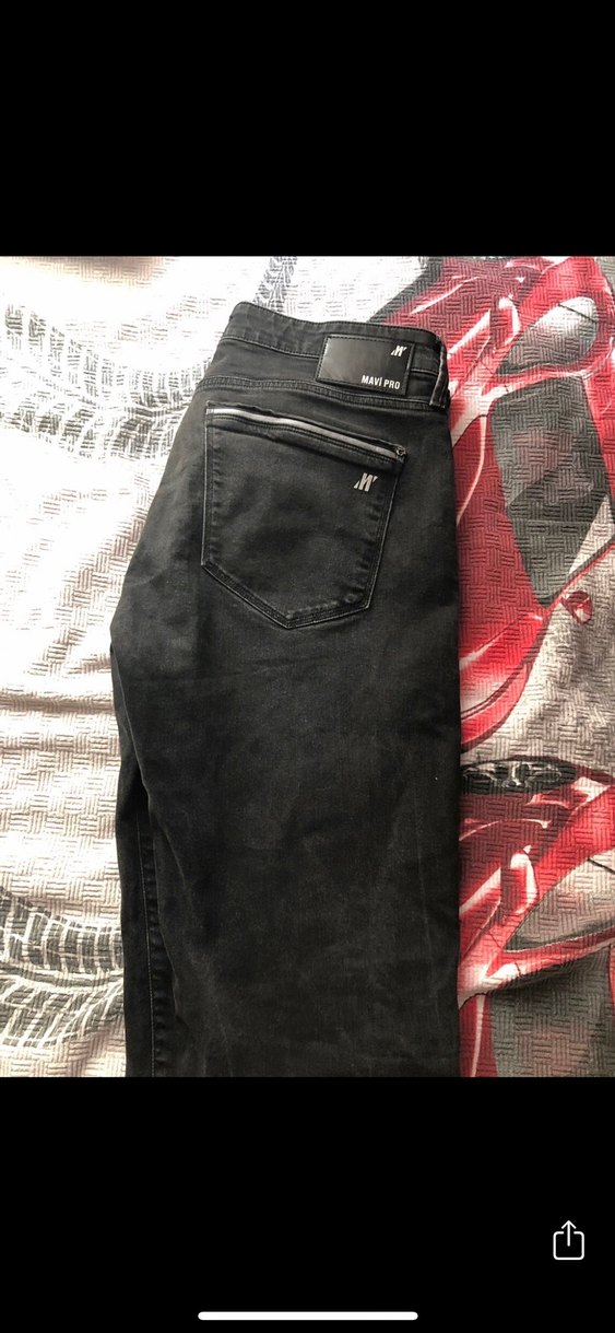 Mavi Pro Gri Fermuarlı Erkek Kot Pantolon - Görsel 2