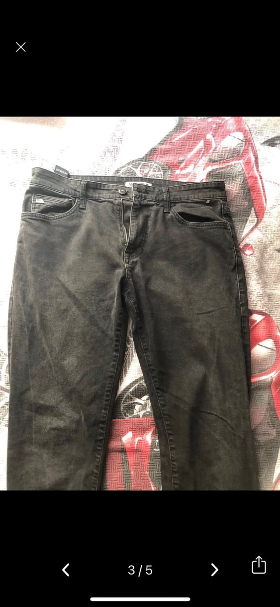 Mavi Pro Gri Fermuarlı Erkek Kot Pantolon - Görsel 3