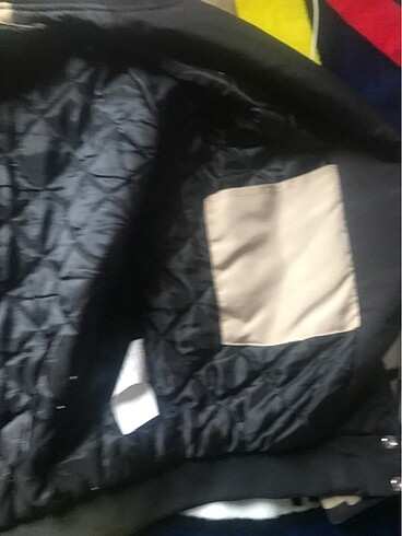 Bomber kolej ceket - Görsel 7