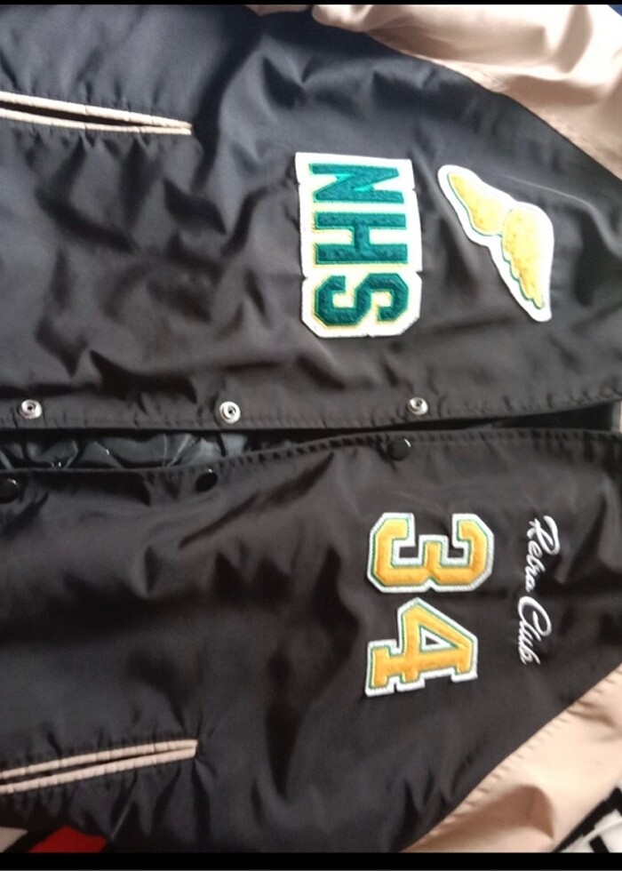 Bomber kolej ceket - Görsel 2