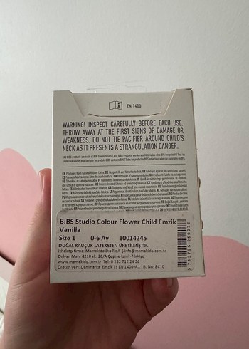ORJİNAL SIFIR BIBS Colour Emzik - Görsel 6