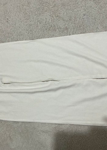 Beyaz keten pantolon strdvs - Görsel 3