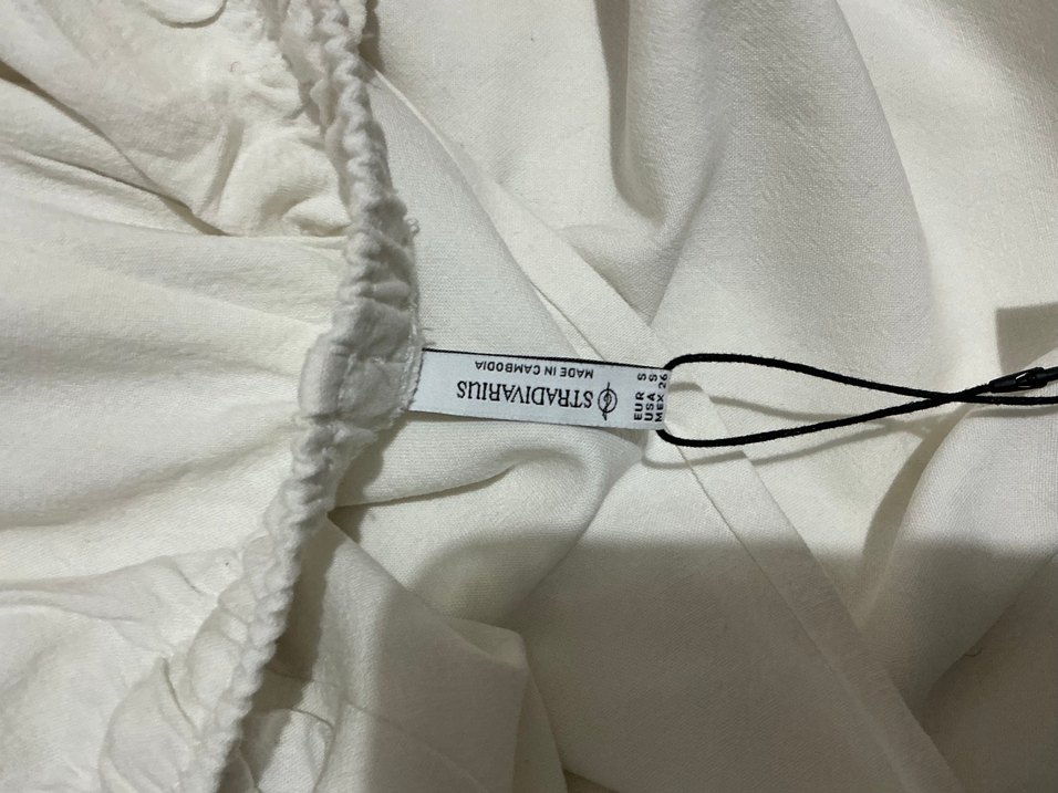 Beyaz keten pantolon strdvs - Görsel 2