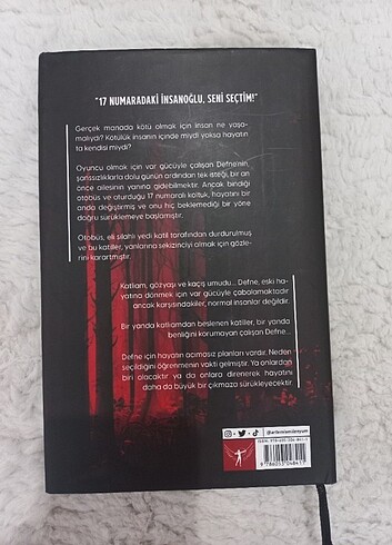 İmzali 17 Numara Katliam Ciltli Yan baskılı-Fatma Şamata Artemis