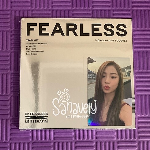 Fearless Album Yunjin
