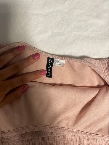 36 Beden pembe Renk H&m Elbise