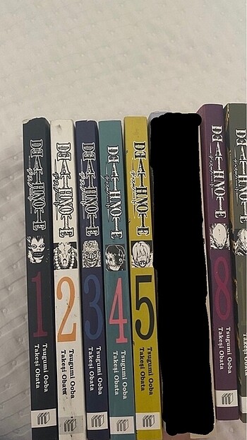 Death note manga(1,2,3,4,5,8,10)