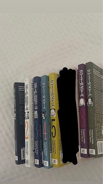 Death note manga(1,2,3,4,5,8,10)