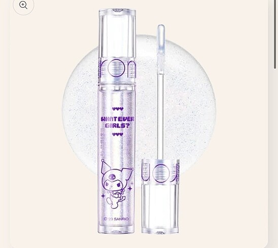 Diğer Romand kuromi glasting water gloss 00 meteor track