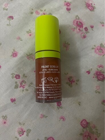 NYX Nyx fat oil scrolling