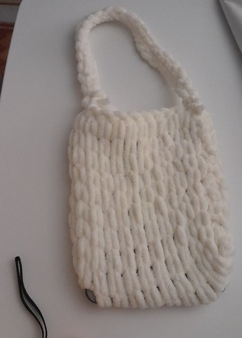 pofuduk örgü çanta (SATIN ALMAYINIZ) - Görsel 6