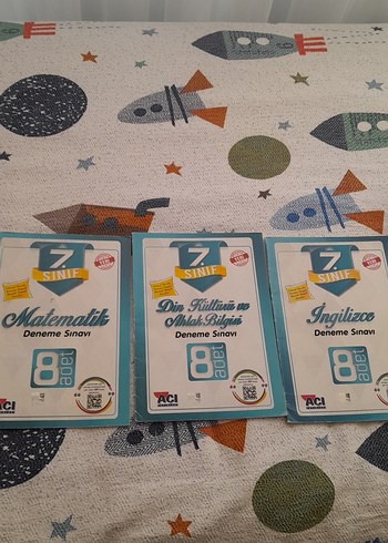 7. Sınıf Matematik, Din Kültürü ve İngilizce Deneme Sınavları