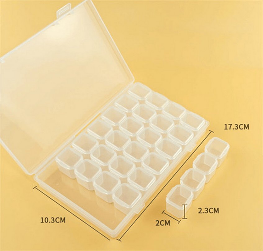 Şeffaf Gri Organizer Kutusu - Görsel 2