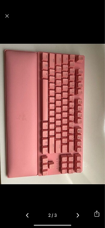 Razer klavye Razer huntsman V2 quartz edition