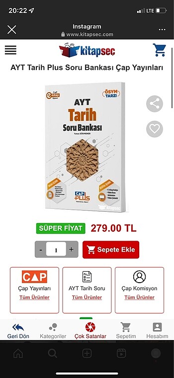 Çap Ayt tarih