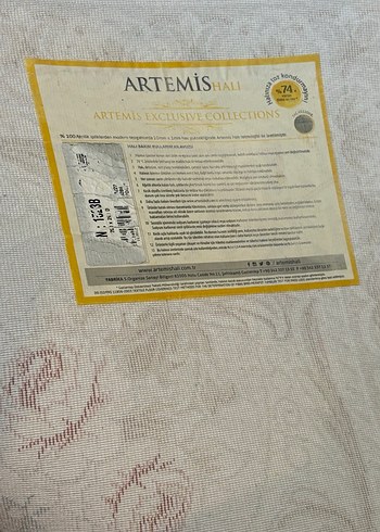 Beyaz Desenli Klasik Halı - Görsel 5