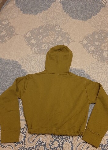 Kapişonlu Sweatshirt fıstık yeşili