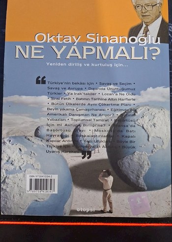 Oktay Sinanoğlu - Ne Yapmalı? Kitabı