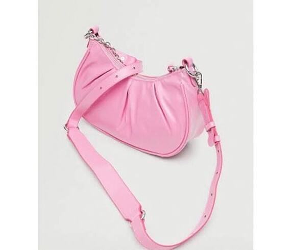 Mango MANGO PEMBE ÇANTA