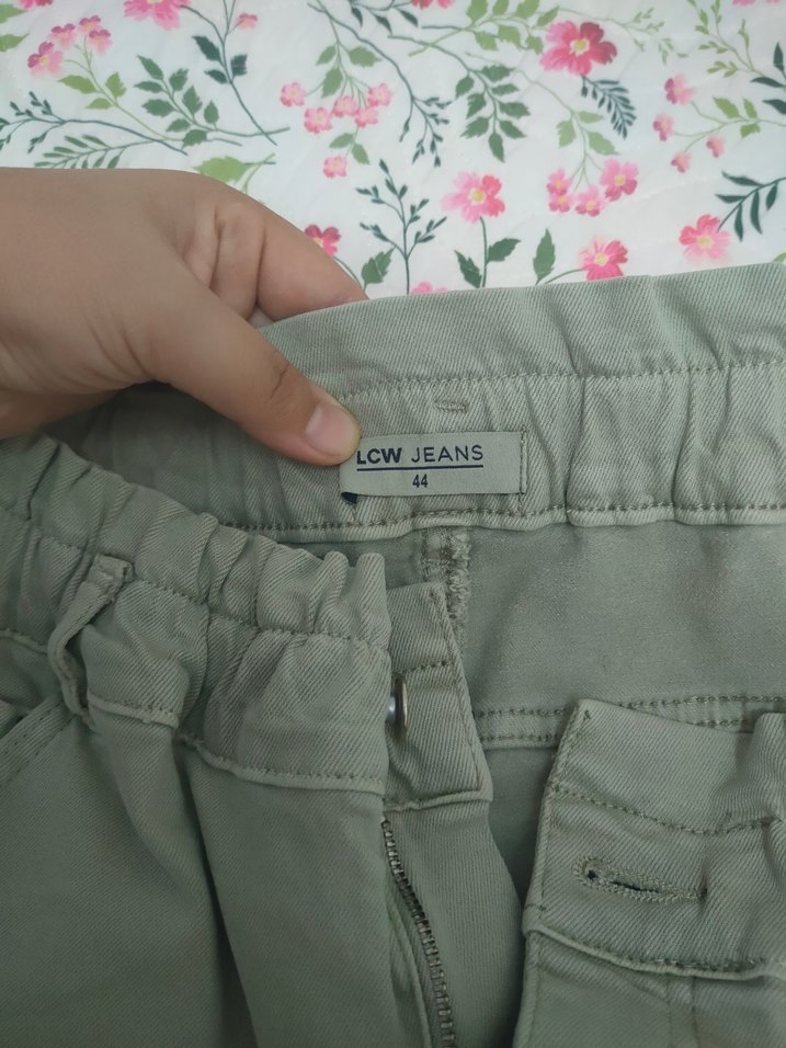 beli lastikli kot pantolon - Görsel 2