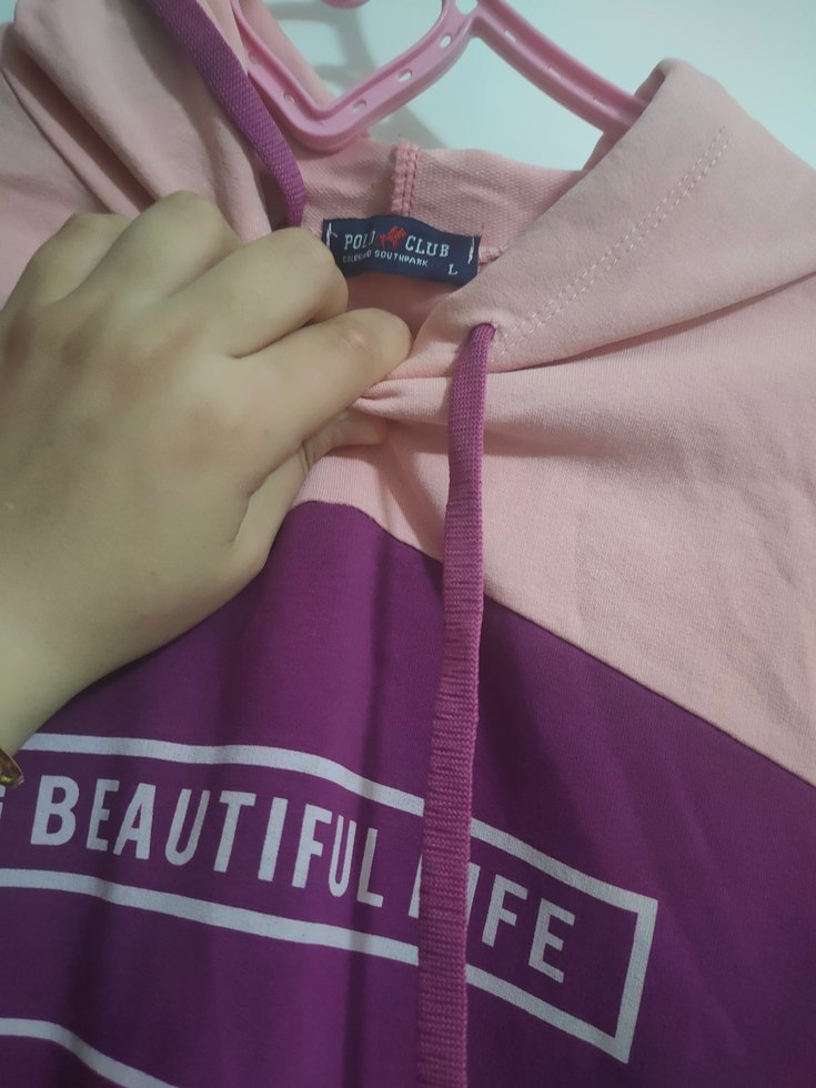 Mor Düğmeli  Tunik - Görsel 3