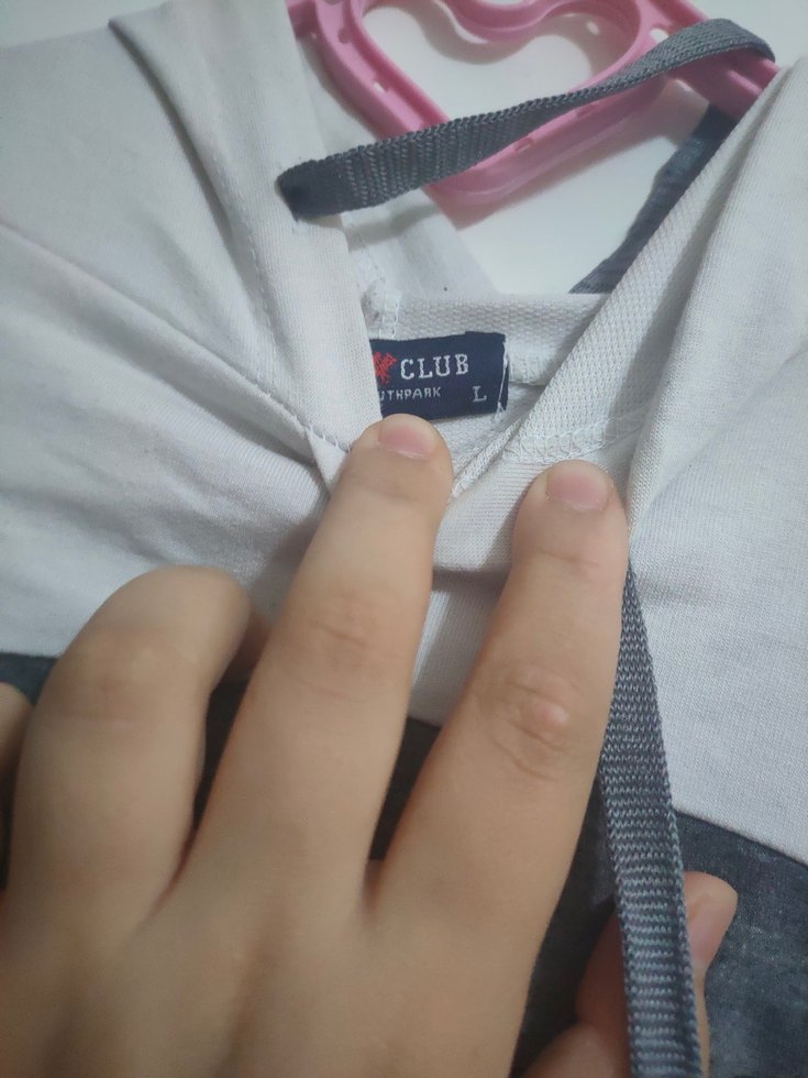 Gri Kapüşonlu Midi Sweatshirt - Görsel 3