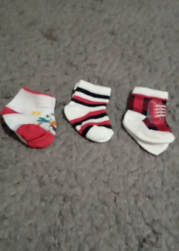 Çocuk Renkli Çorap Seti - Görsel 2