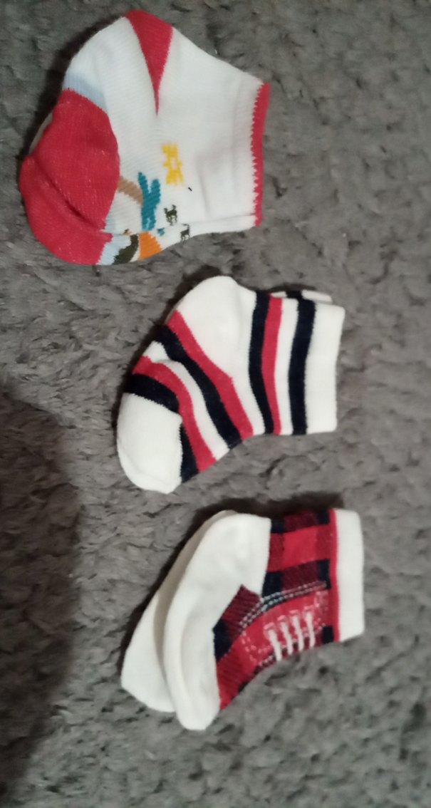 Çocuk Renkli Çorap Seti - Görsel 3