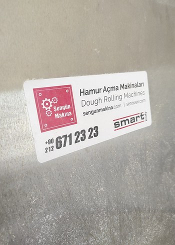 Beden Renk Gri Hamur Açma Makinesi