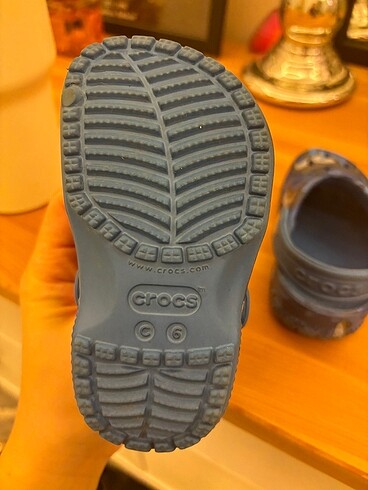 22 Beden Crocs bebek terlik
