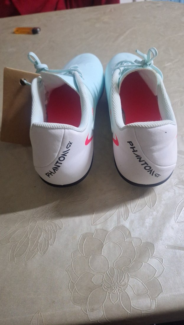 Beyaz Bağcıklı Erkek Futbol Ayakkabısı - Görsel 4