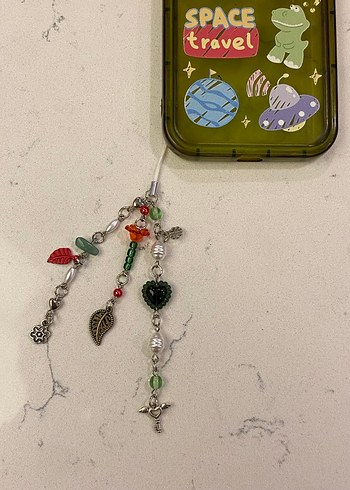 kalbin anahtarı telefon charm - Görsel 3