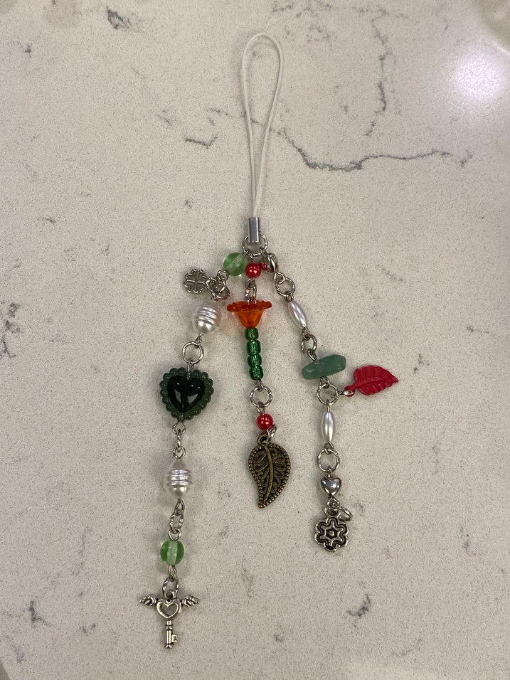 kalbin anahtarı telefon charm - Görsel 2