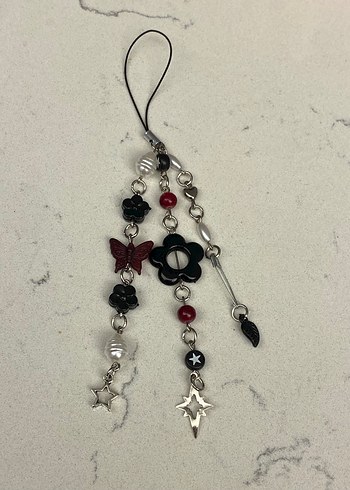 yıldız çiçeği telefon charm - Görsel 2