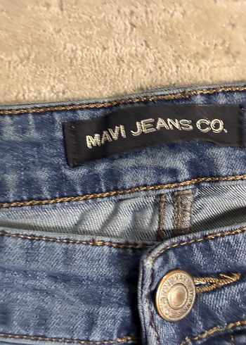 Erkek Gri Mavi Denim Bol Kesim Kot Pantolon - Görsel 2