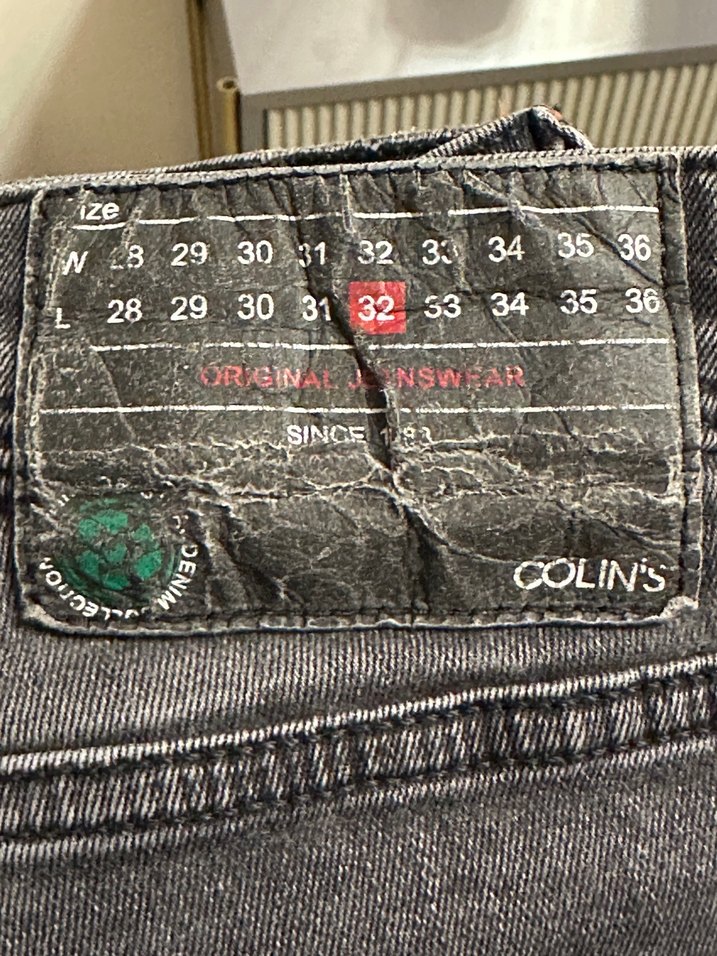 Gri Regular Fit Erkek Kot Pantolon - Görsel 4