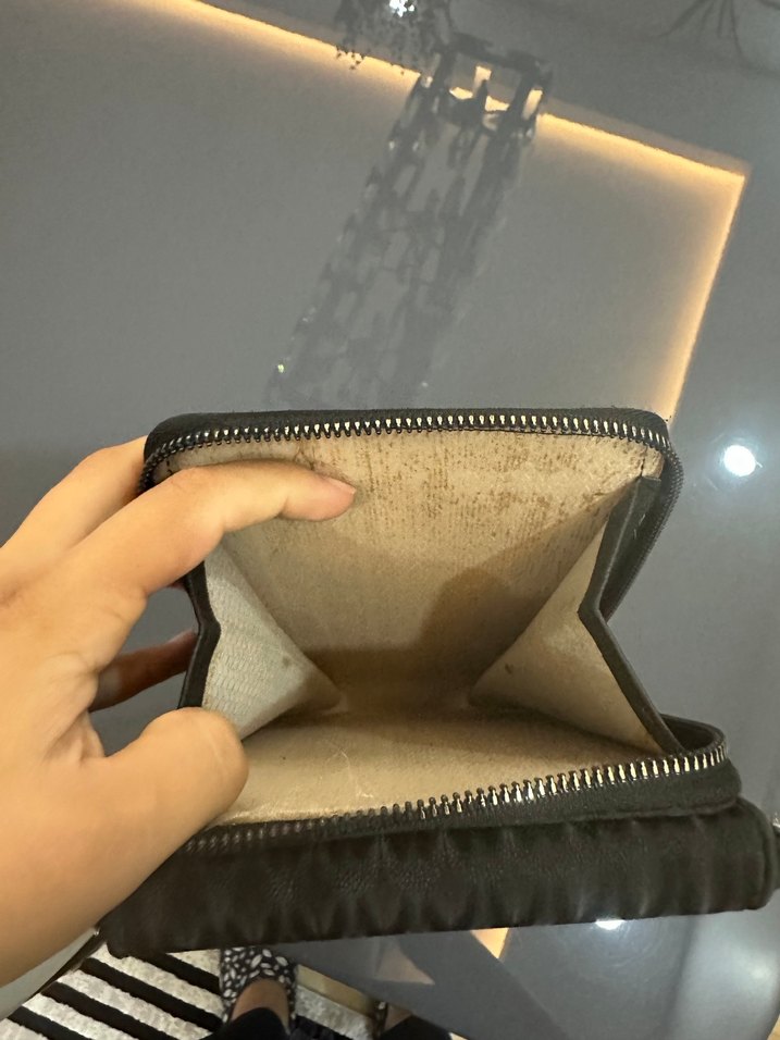 Deri Görünümlü Siyah Kadın Çanta - Görsel 5