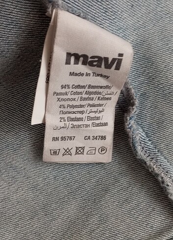 m Beden Mavi kot ceket