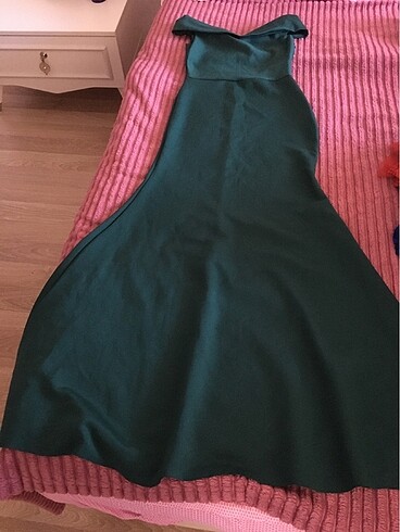 Yeşil balık elbise