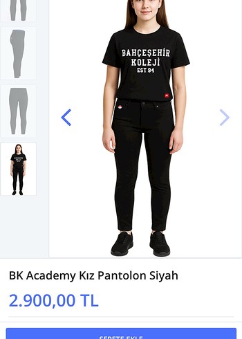 bahçeşehir koleji kız pantolon - Görsel 2