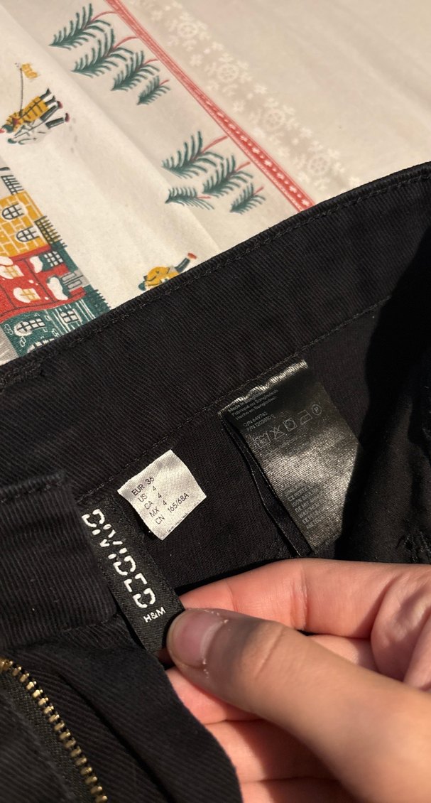 kargo pantolon jean HM - Görsel 4