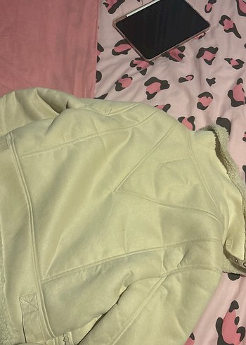 bershka kadın süet kaban - Görsel 4