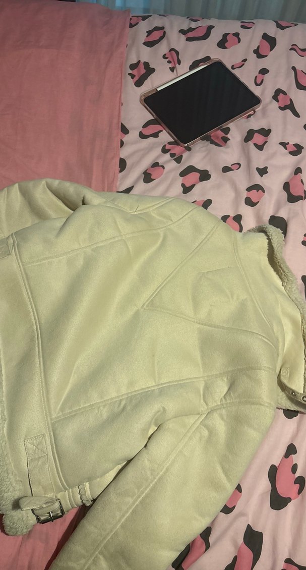 bershka kadın süet kaban - Görsel 4