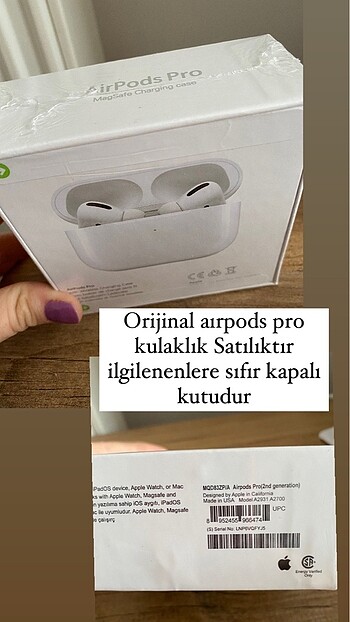 Aırpods kulaklık orijinal