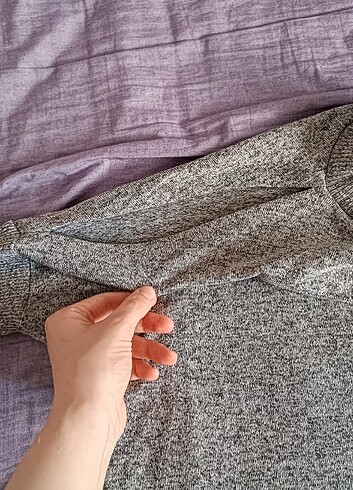 Diğer Crop omzu açık ince triko standart 