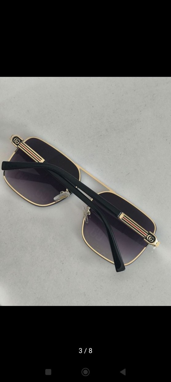 GUCCİ Güneş Gözlüğü İthal Kaliteli Erkek - Görsel 3