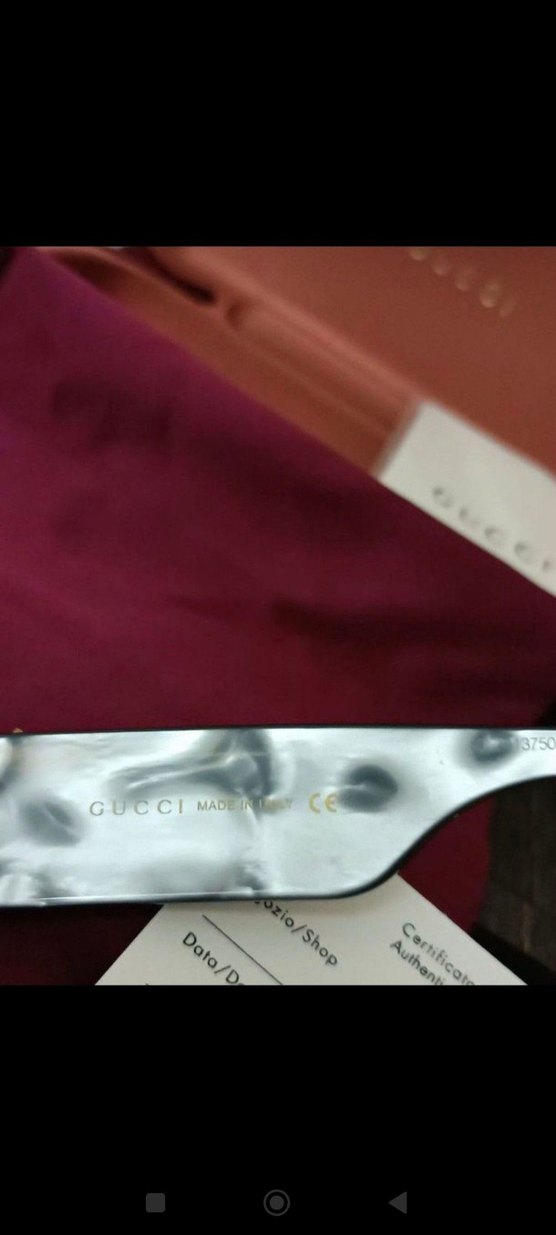 NEW GUCCI GG0517S 001 OVAL SUNGLASSES - Görsel 3