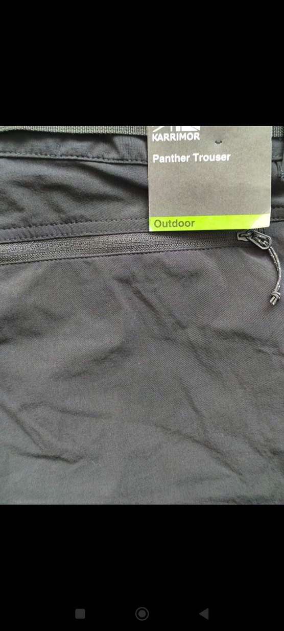 Karrimor Panthers TrousersSiyah Regular Fit  Outdoor Pantolon Xs - Görsel 5