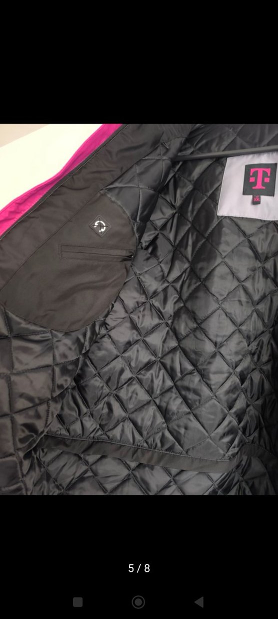 Germany Telekom Winterjacket Hooded Erkek Spor Mont - Görsel 5